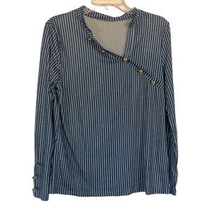 Asymmetrical Jersey Top M NWOT